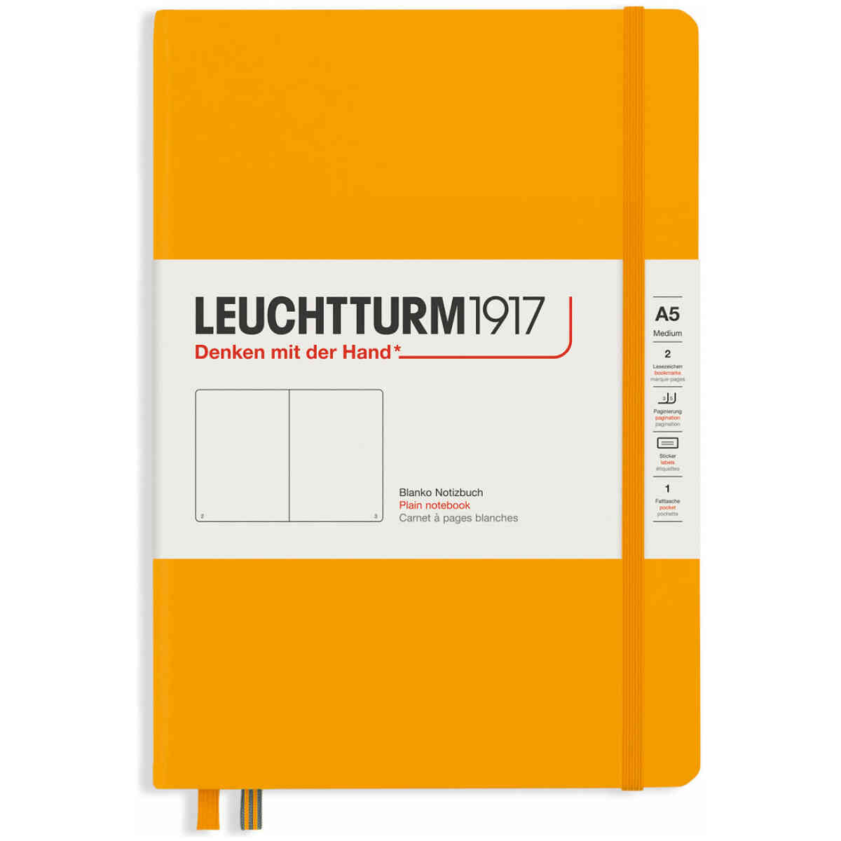 Leuchtturm1917 Notebook A5 Hard Plain - Bild 3