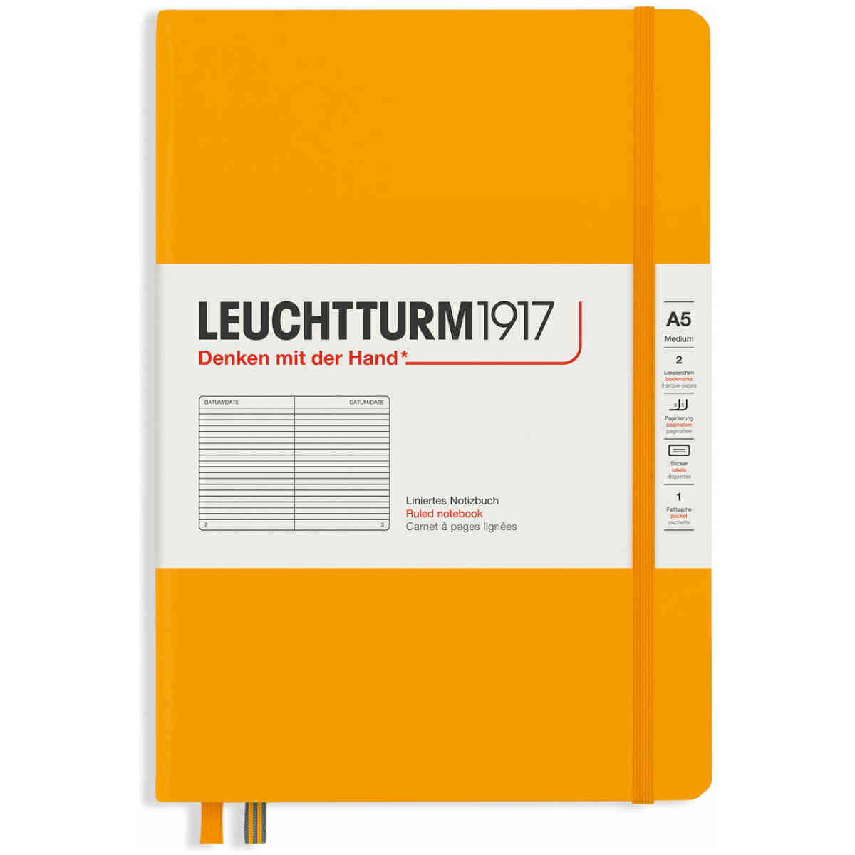Leuchtturm1917 Notebook A5 Hard Ruled - Bild 4