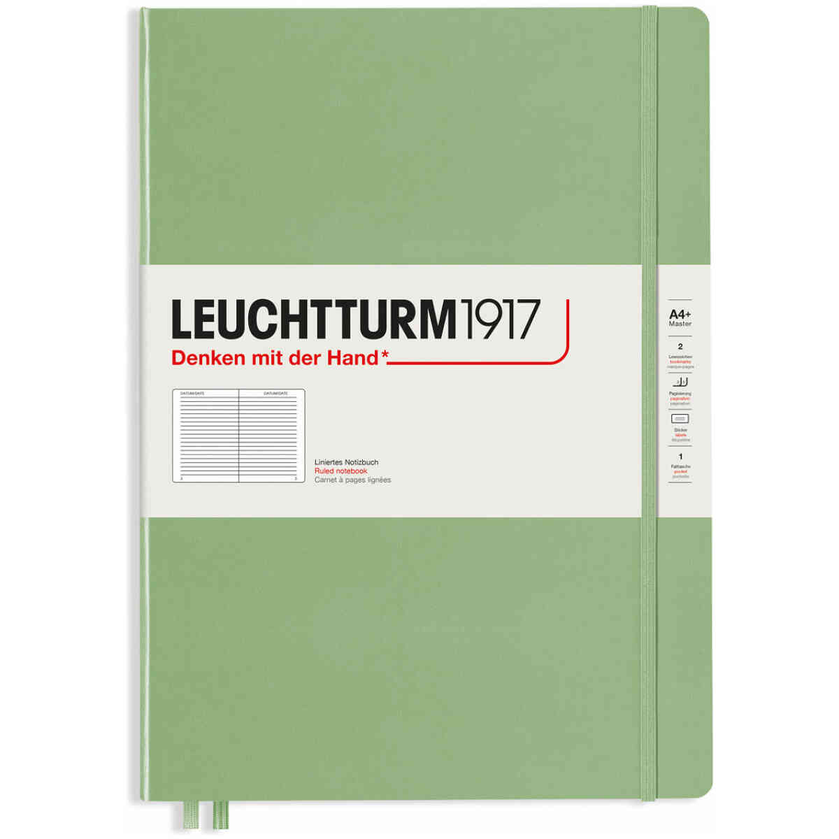 Leuchtturm1917 Notebook A4+ Slim Ruled - Bild 4