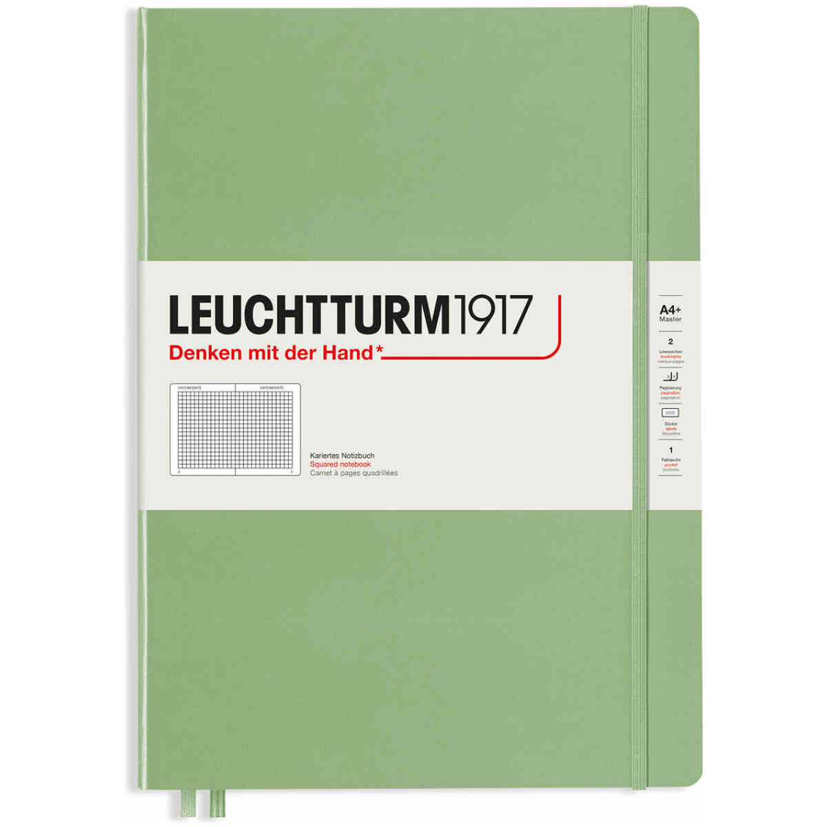 Leuchtturm1917 Notebook A4+ Slim Squared - Bild 3