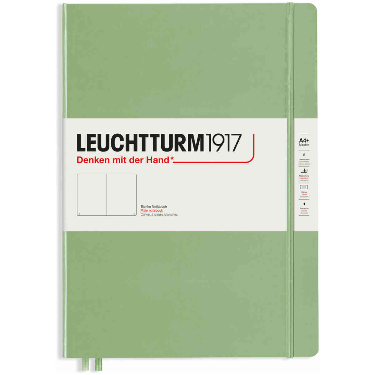 Leuchtturm1917 Notebook A4+ Slim Plain - Bild 3