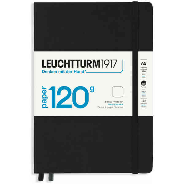 Leuchtturm1917 Notebook A5 120g Hard Plain