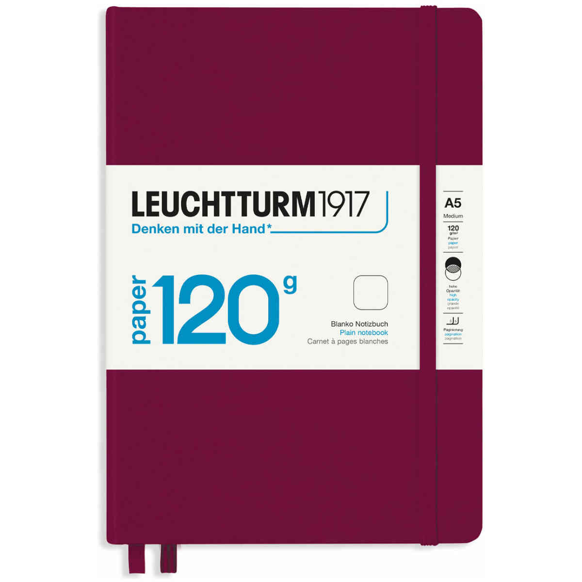 Leuchtturm1917 Notebook A5 120g Hard Plain - Bild 2