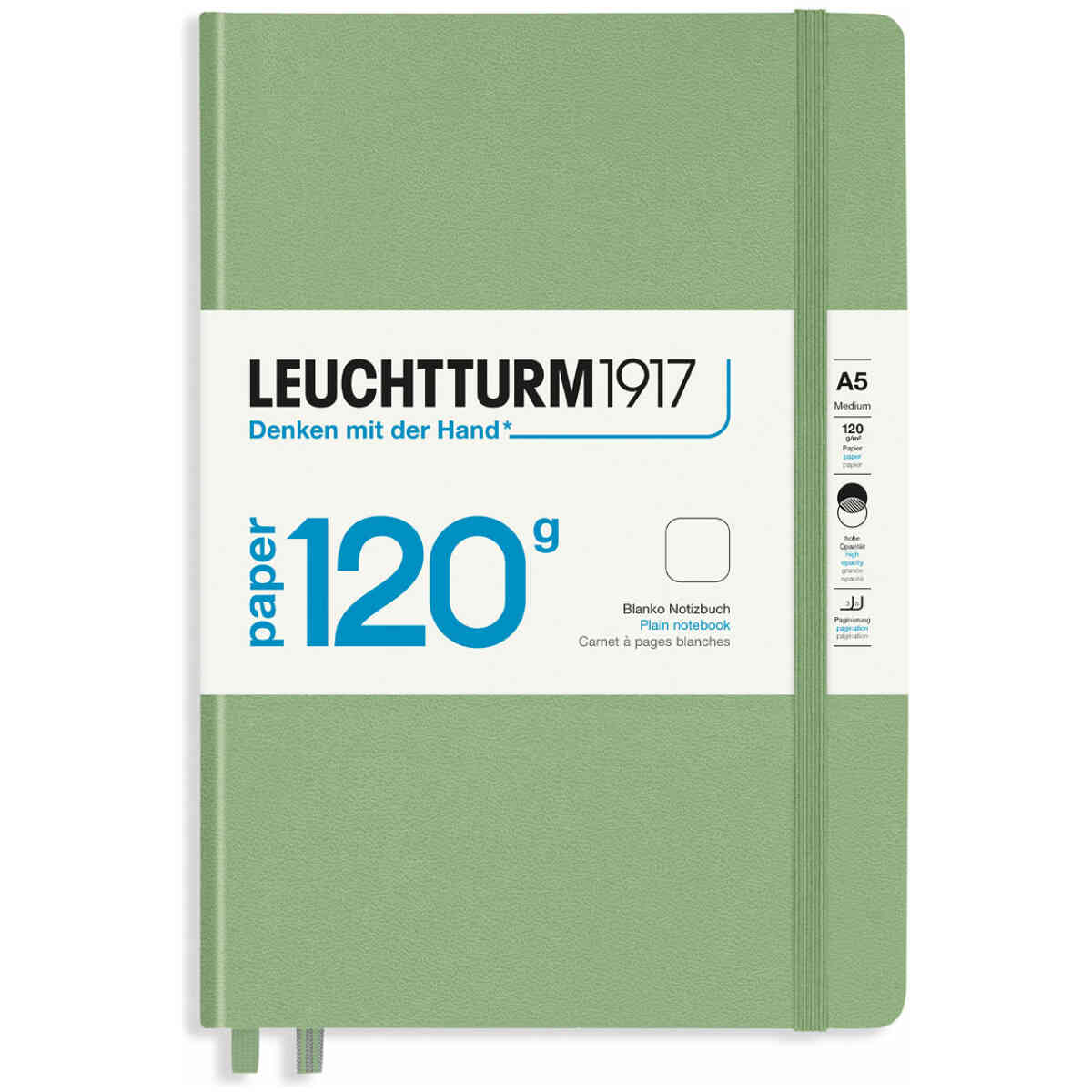 Leuchtturm1917 Notebook A5 120g Hard Plain - Bild 4