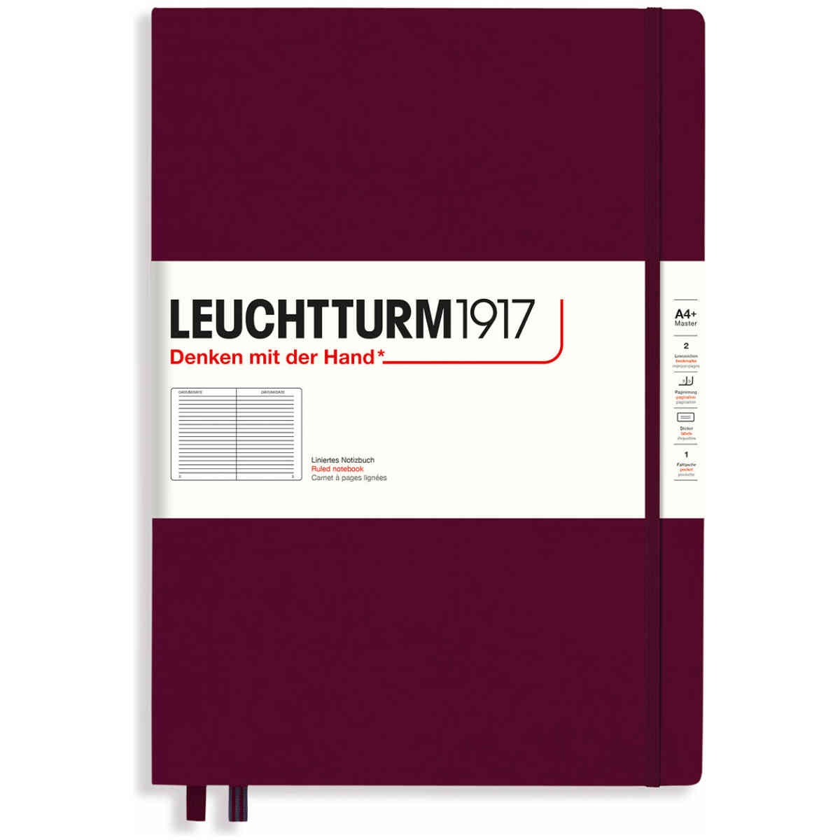 Leuchtturm1917 Notebook A4+ Classic Ruled - Bild 3