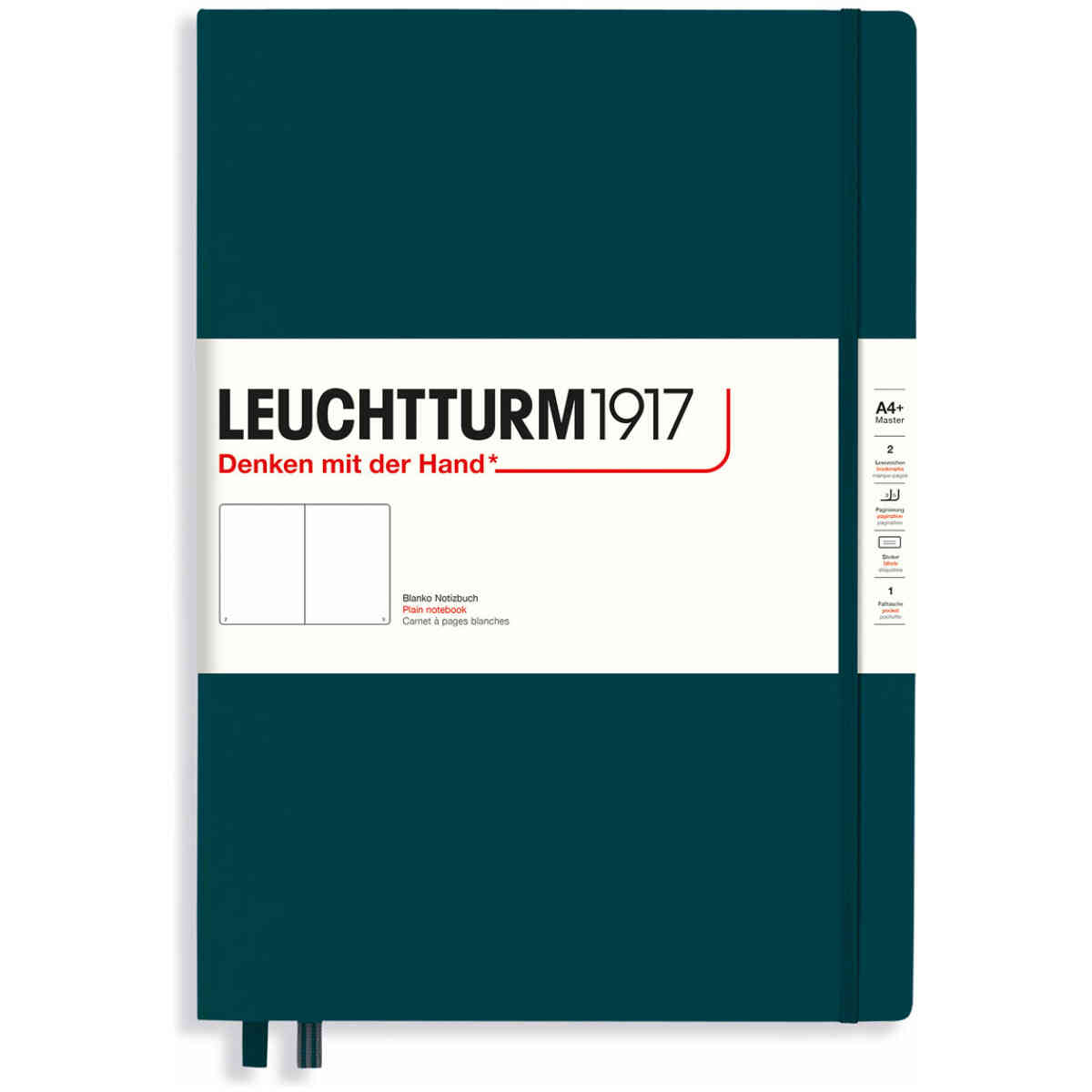 Leuchtturm1917 Notebook A4+ Classic Plain - Bild 3
