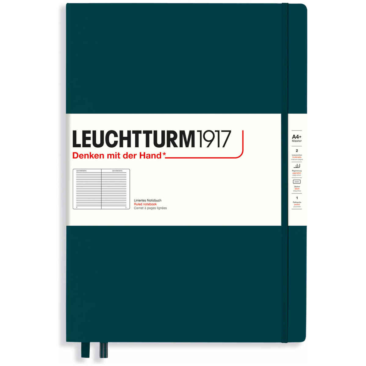 Leuchtturm1917 Notebook A4+ Classic Ruled - Bild 2