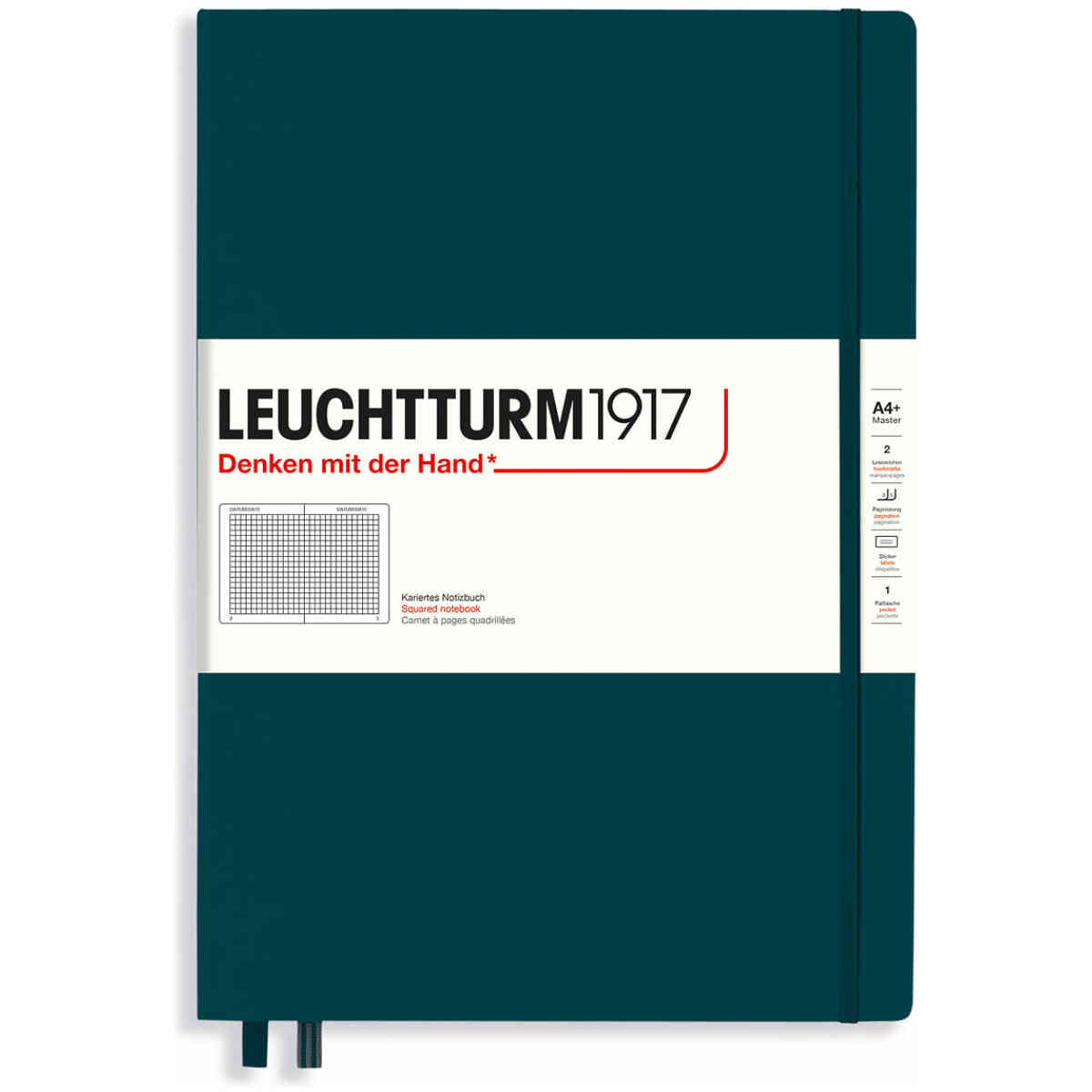 Leuchtturm1917 Notebook A4+ Classic Squared - Bild 2