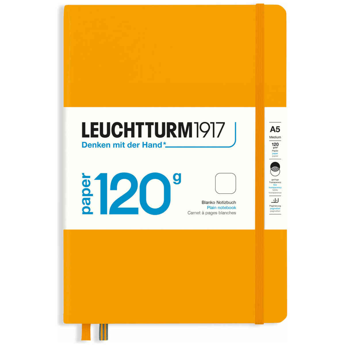 Leuchtturm1917 Notebook A5 120g Hard Plain - Bild 3