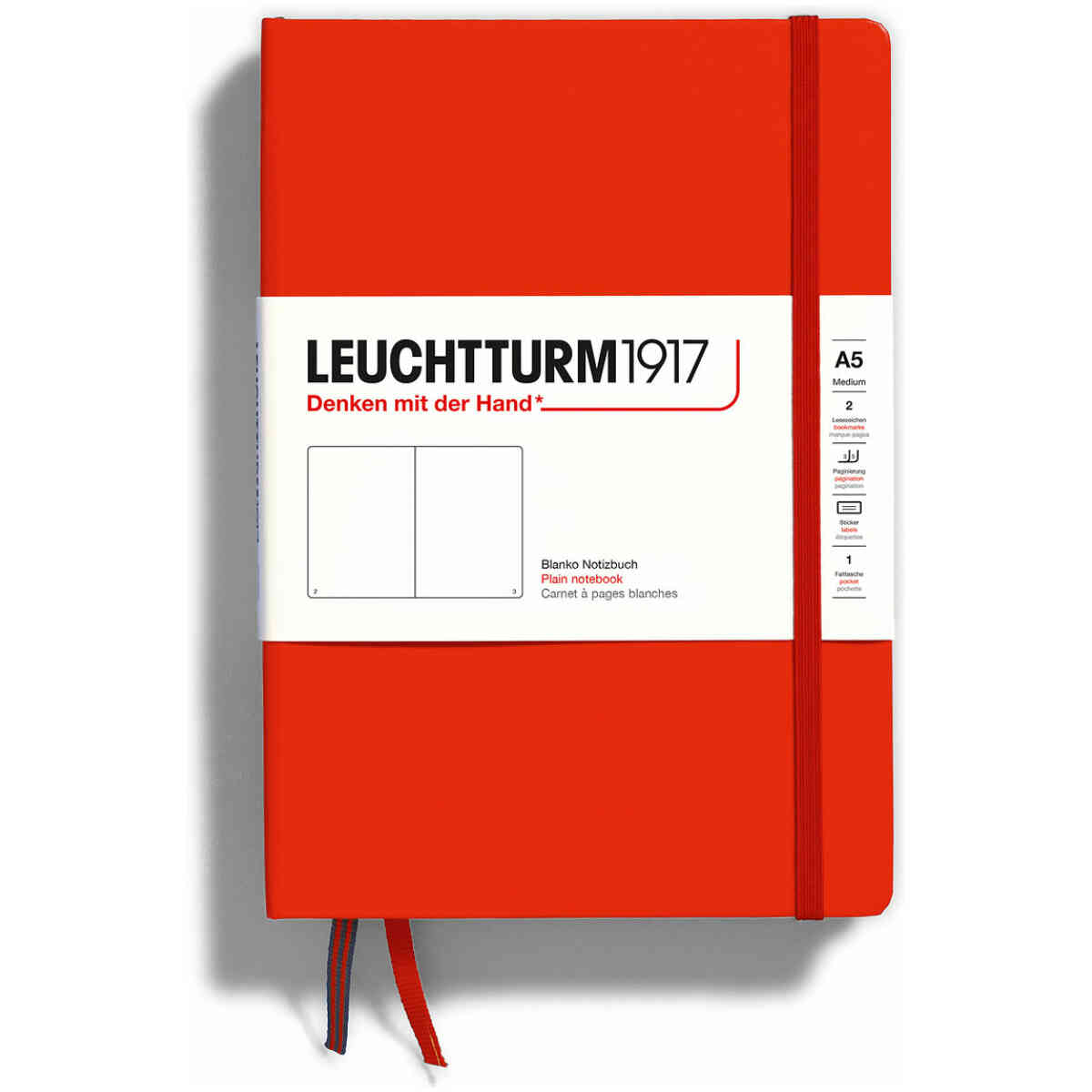 Leuchtturm1917 Notebook A5 Hard Plain - Bild 9