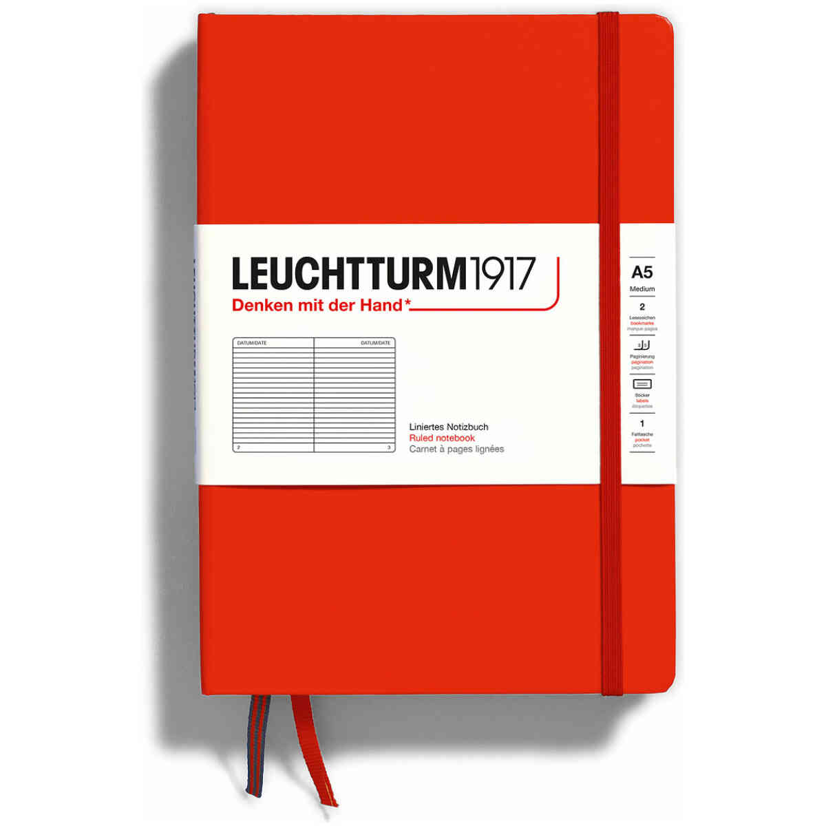 Leuchtturm1917 Notebook A5 Hard Ruled - Bild 10