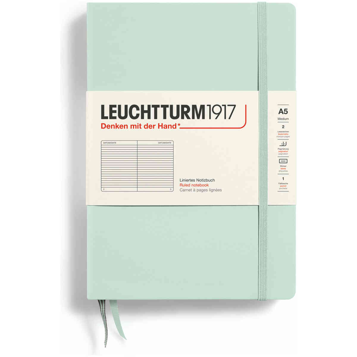 Leuchtturm1917 Notebook A5 Linjerad - Bild 5