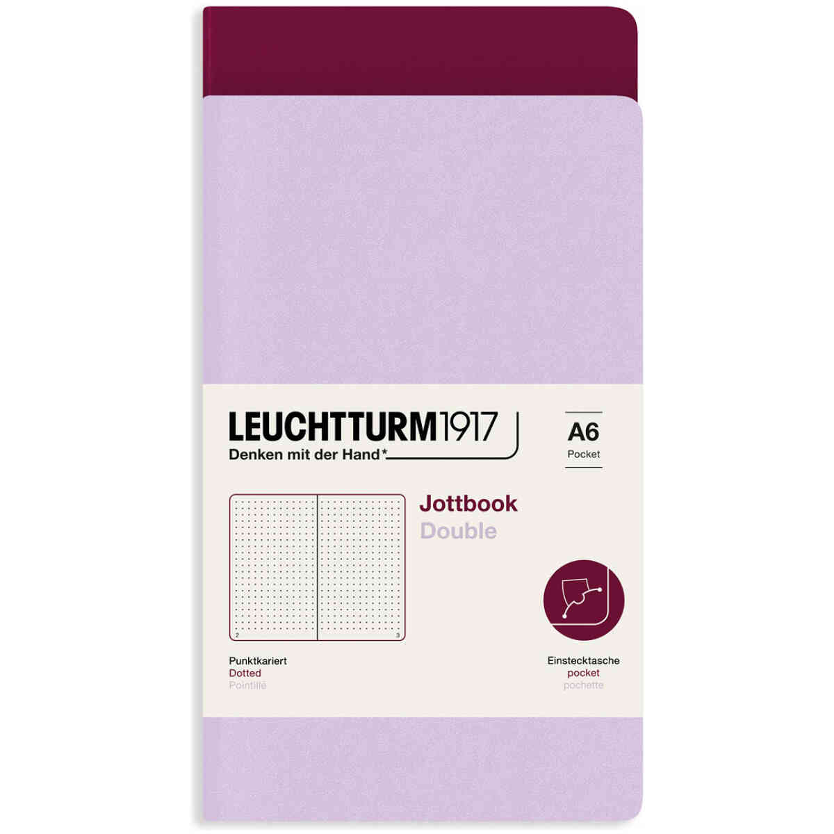 Leuchtturm1917 Jottbook A6 Prickad