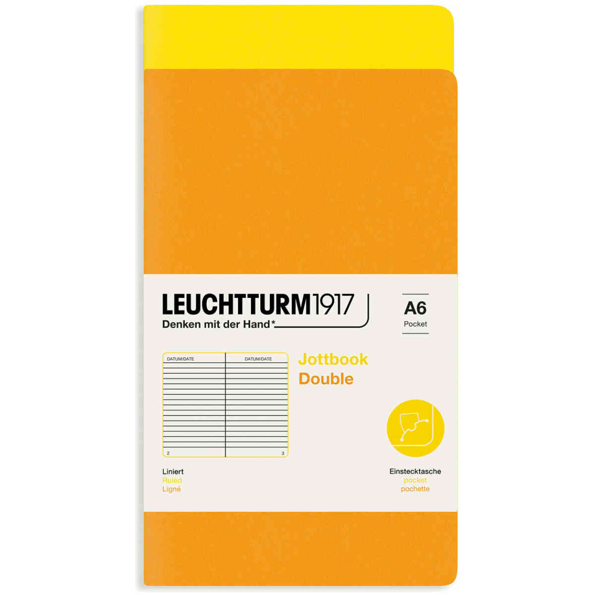 Leuchtturm1917 Jottbook A6 Linjerad