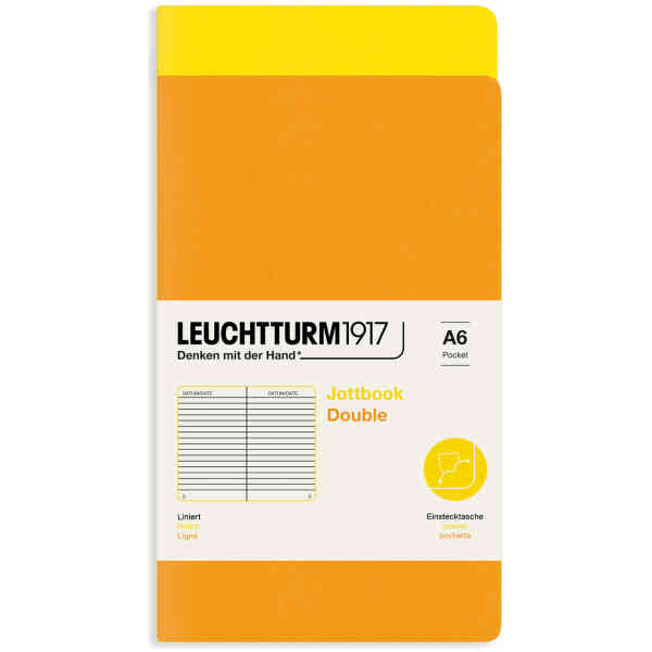 Leuchtturm1917 Jottbook A6 Linjerad