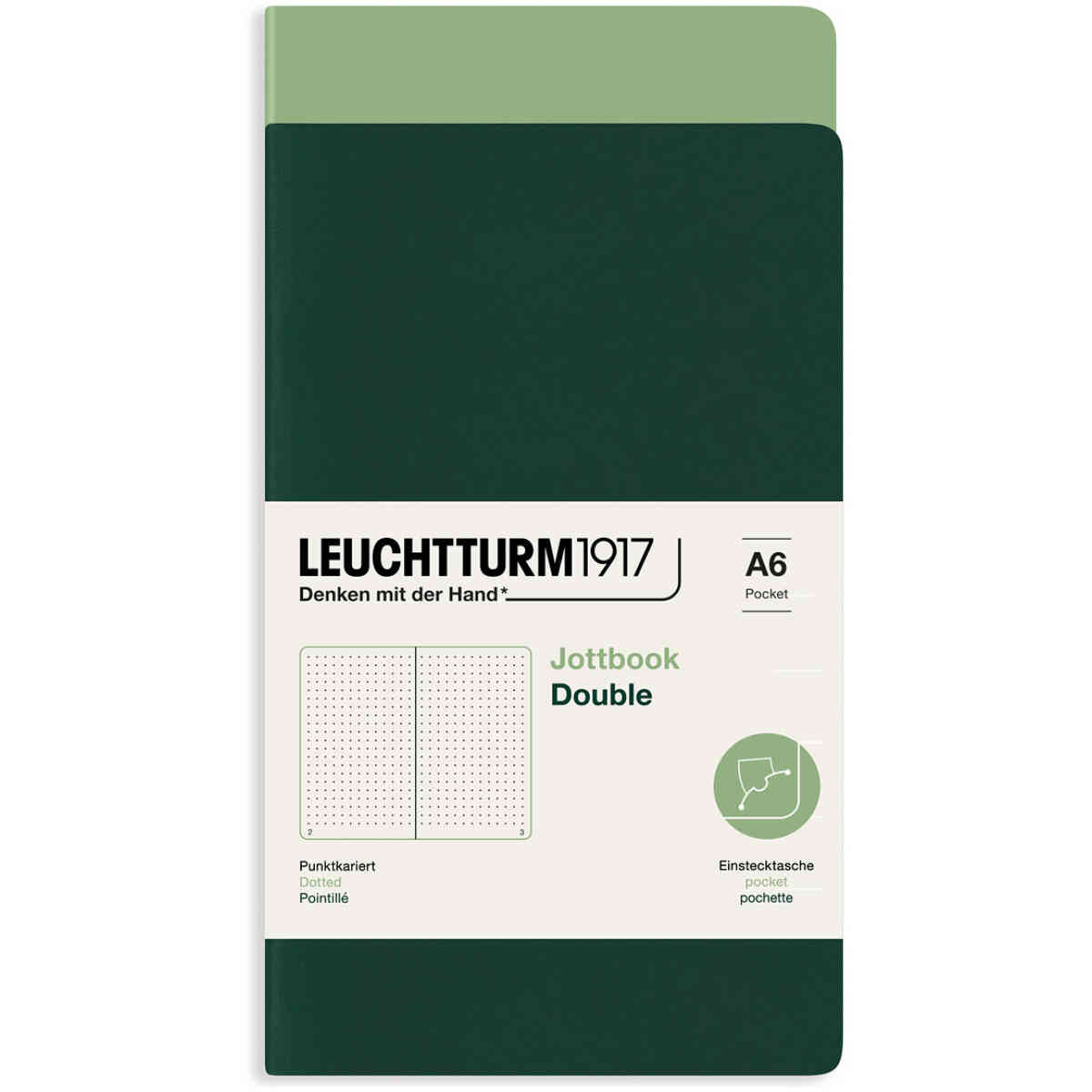 Leuchtturm1917 Jottbook A6 Prickad - Bild 6