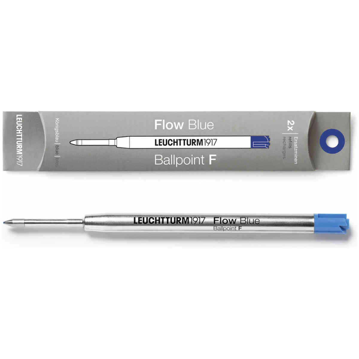 Leuchtturm Refill Drehgriffel F  2-Pack - Bild 2