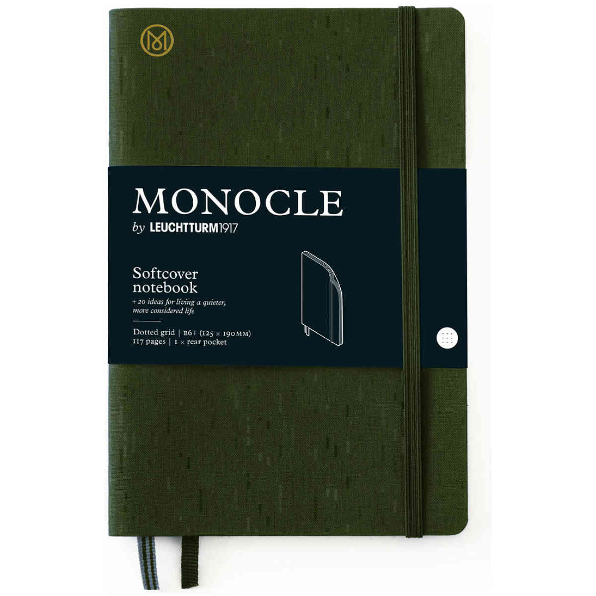 Leuchtturm1917 Notebook B6 Monocle Soft Prickad - Bild 3