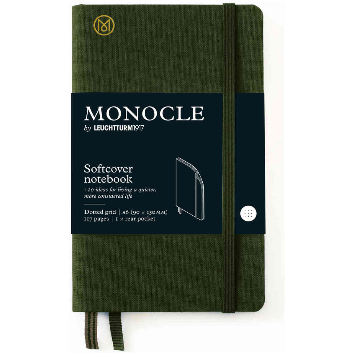 Leuchtturm1917 Notebook A6 Monocle Soft Prickad - Bild 2