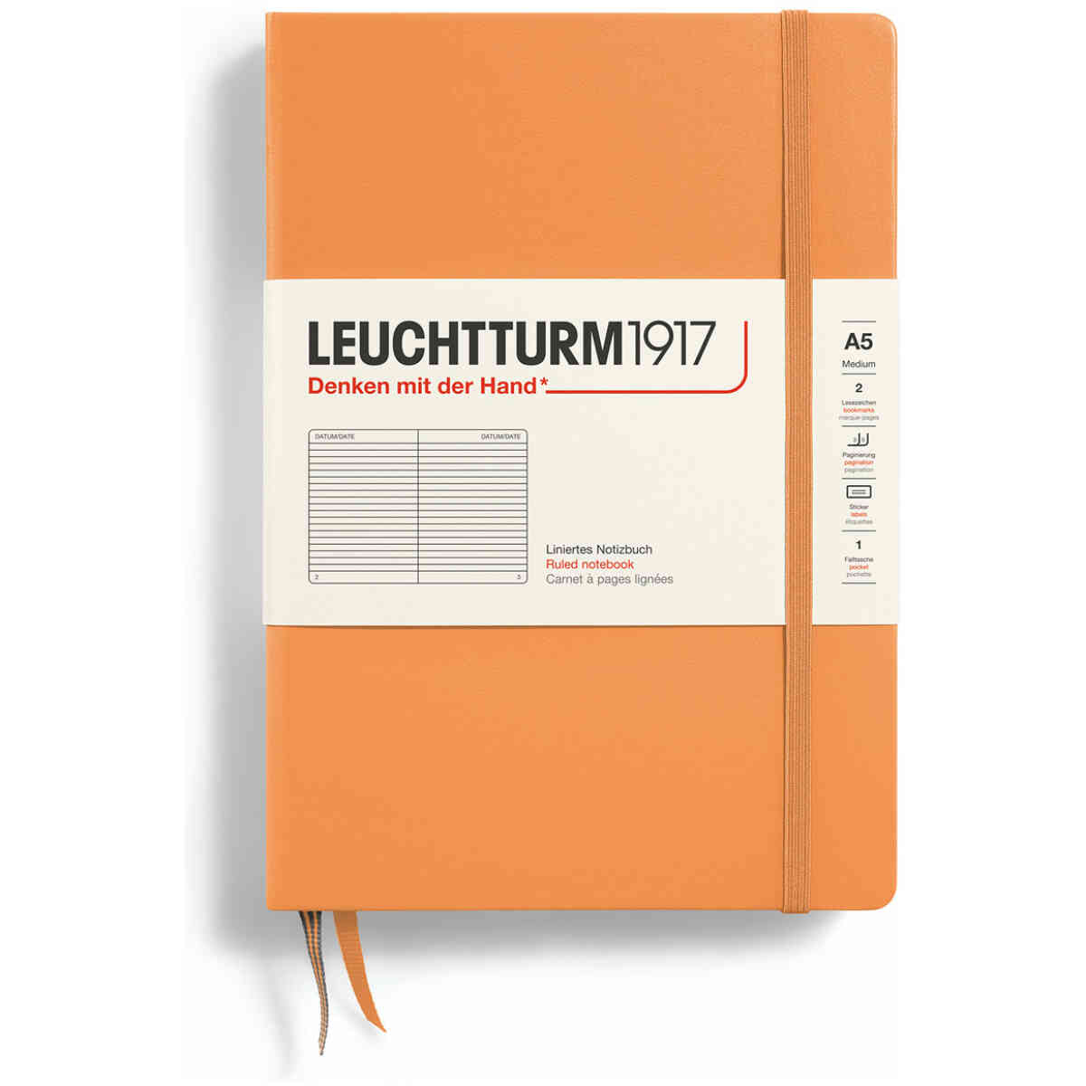 Leuchtturm1917 Notebook A5 Linjerad - Bild 4