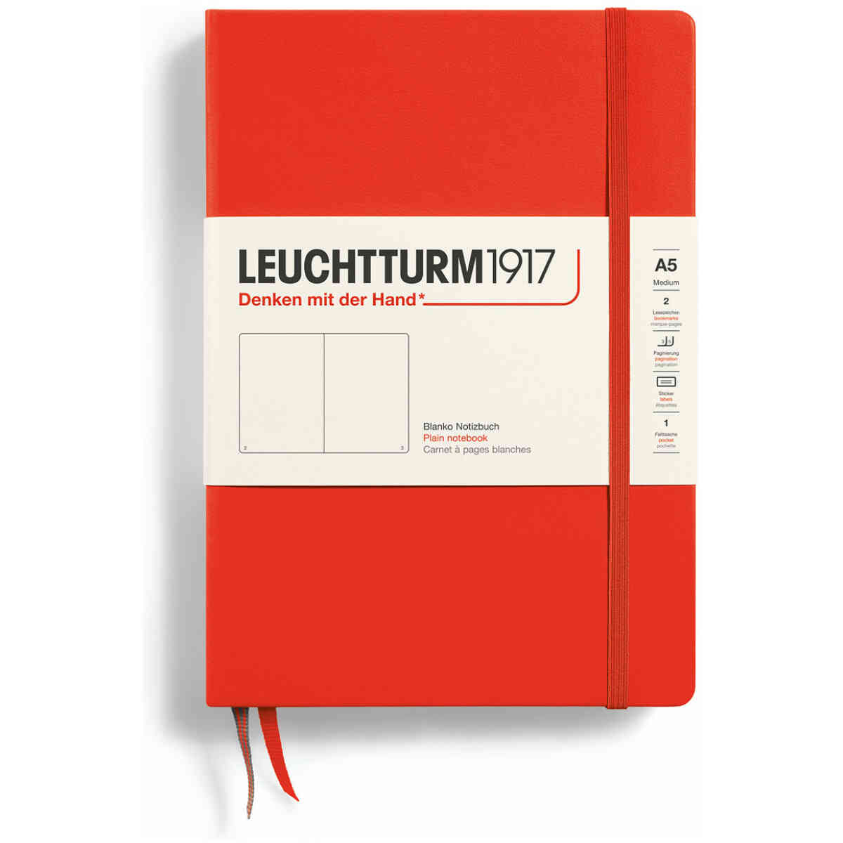 Leuchtturm1917 Notebook A5 Olinjerad - Bild 2
