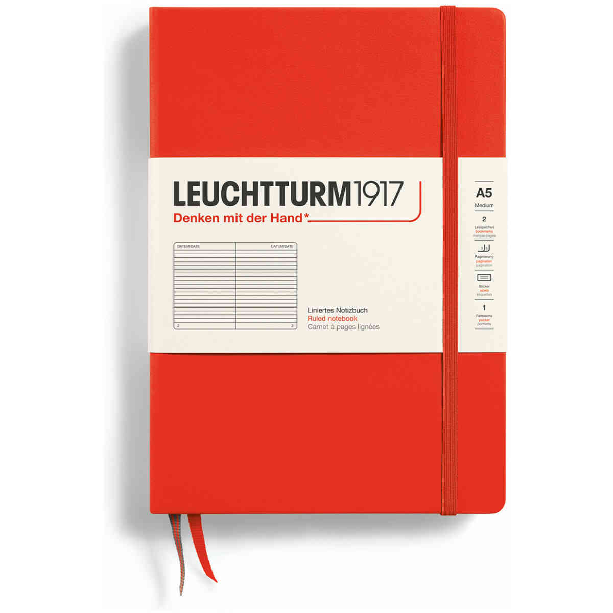 Leuchtturm1917 Notebook A5 Linjerad - Bild 2