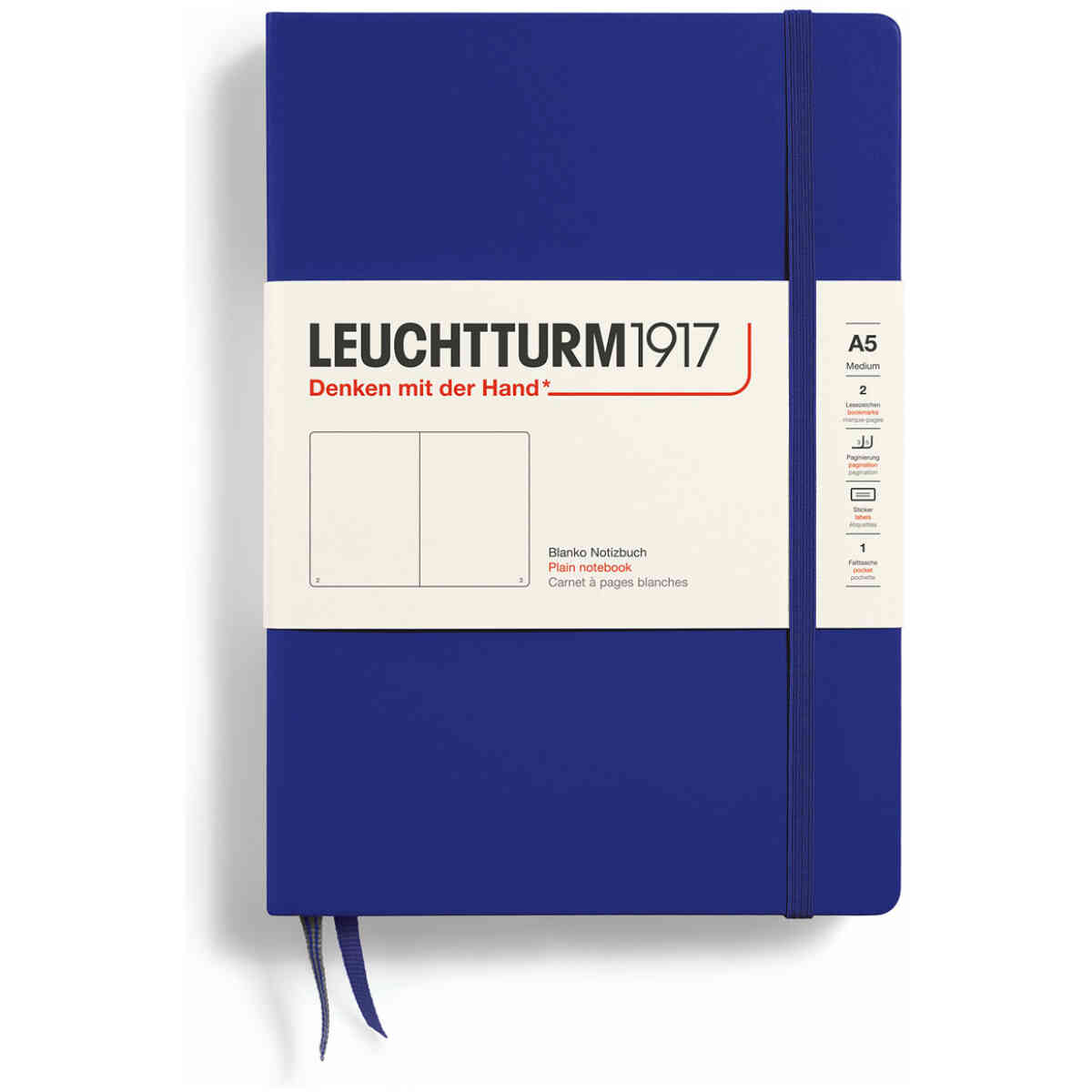 Leuchtturm1917 Notebook A5 Olinjerad - Bild 4