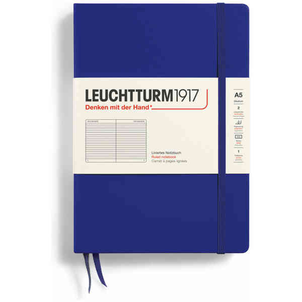 Leuchtturm1917 Notebook A5 Linjerad