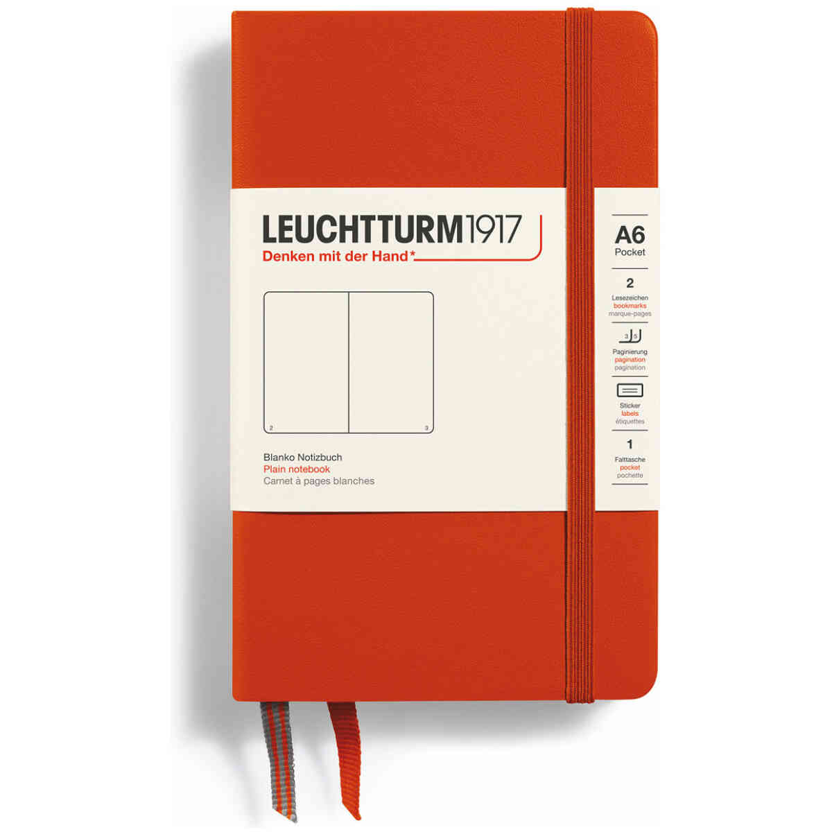 Leuchtturm1917 Notebook A6 Hard Plain - Bild 8