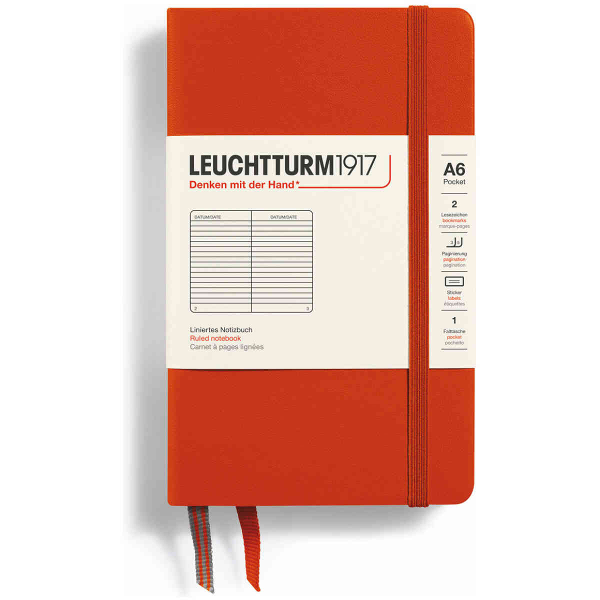 Leuchtturm1917 Notebook A6 Hard Ruled - Bild 7