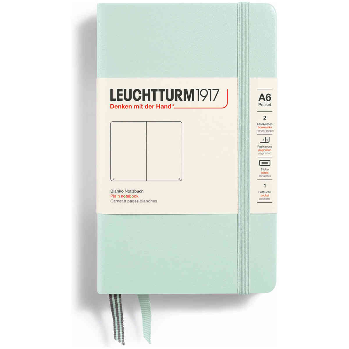 Leuchtturm1917 Notebook A6 Hard Plain - Bild 7