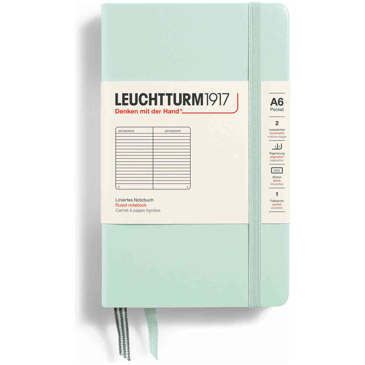 Leuchtturm1917 Notebook A6 Linjerad - Bild 3