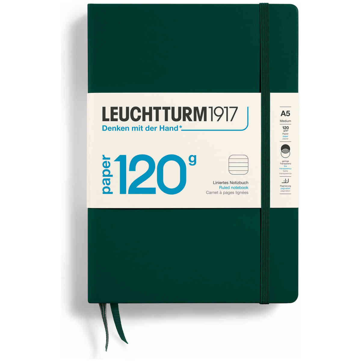 Leuchtturm1917 Notebook A5 120g Hard Ruled - Bild 4