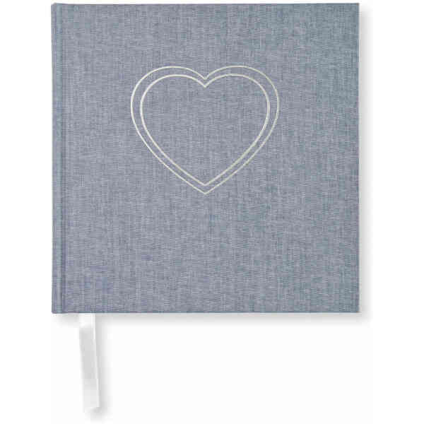 Paperstyle Blank Book Heart 185 x 185