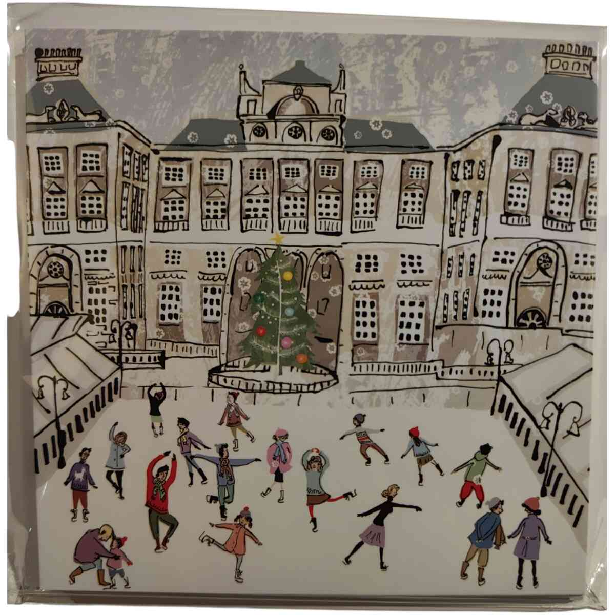 Skating at Somerset House