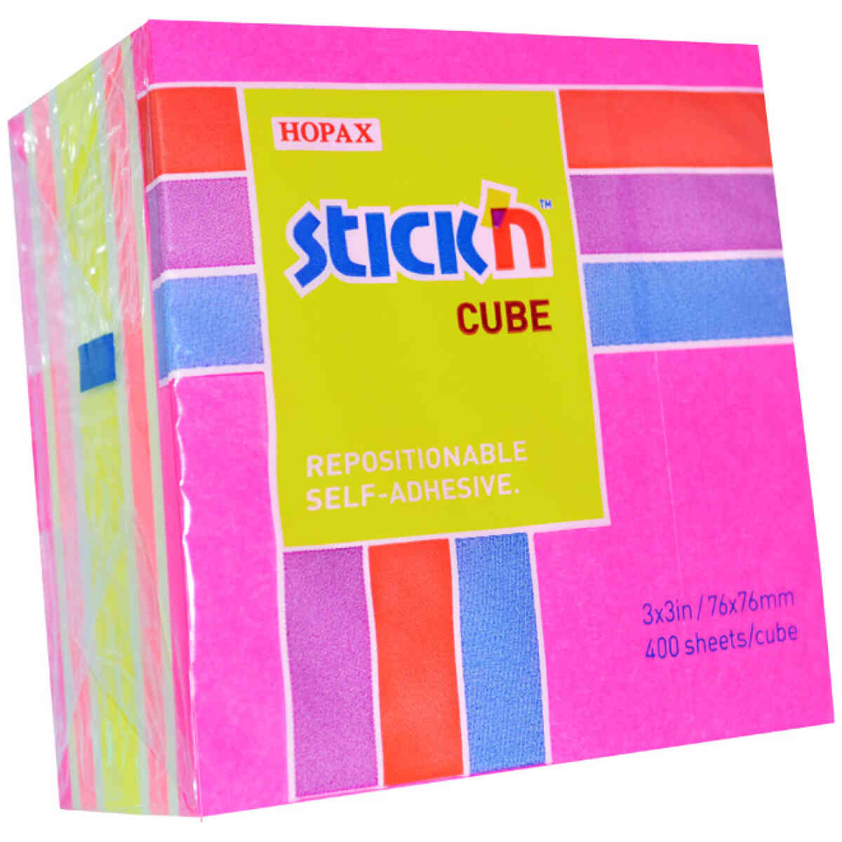 Neonkub 76x76 400 Blad Rosa - Bild 2