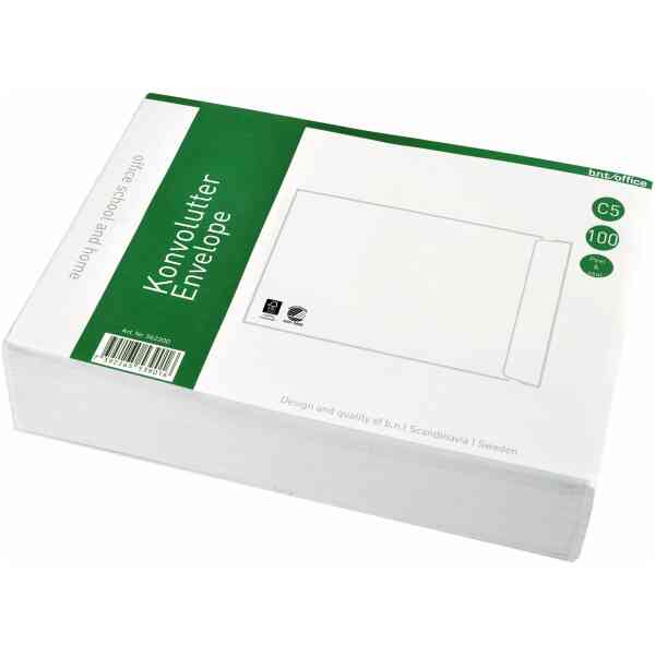 Kuvert C5P Peel & Seal 100st Vita