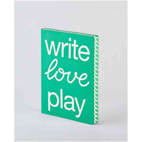 Notebook Graphic L Write Love Play