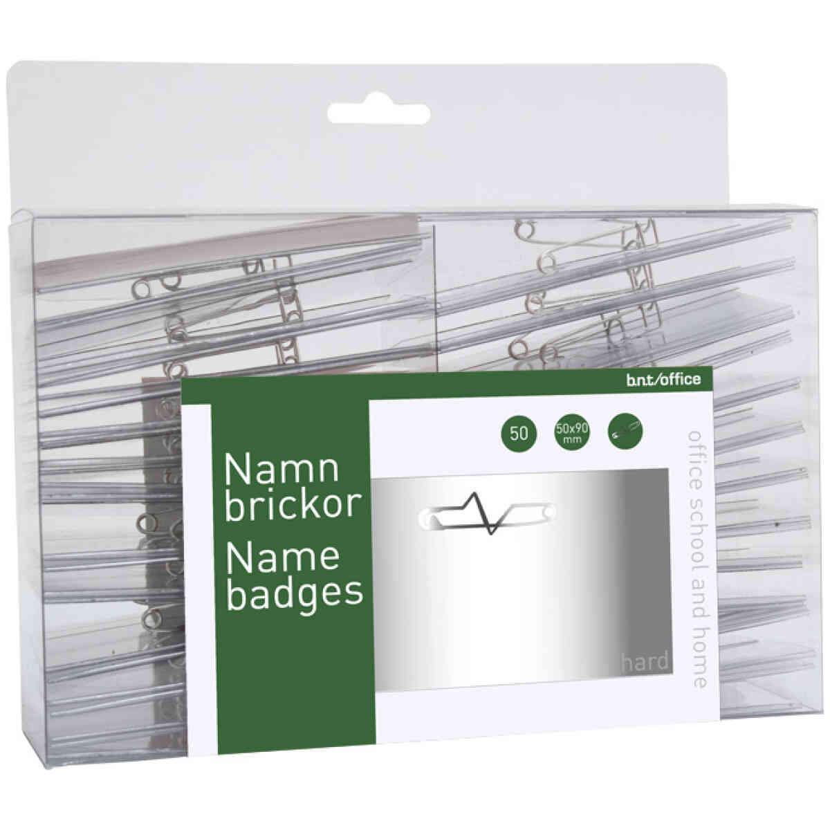 Namnskylt Nål 90x50mm 50 Pack - Bild 3