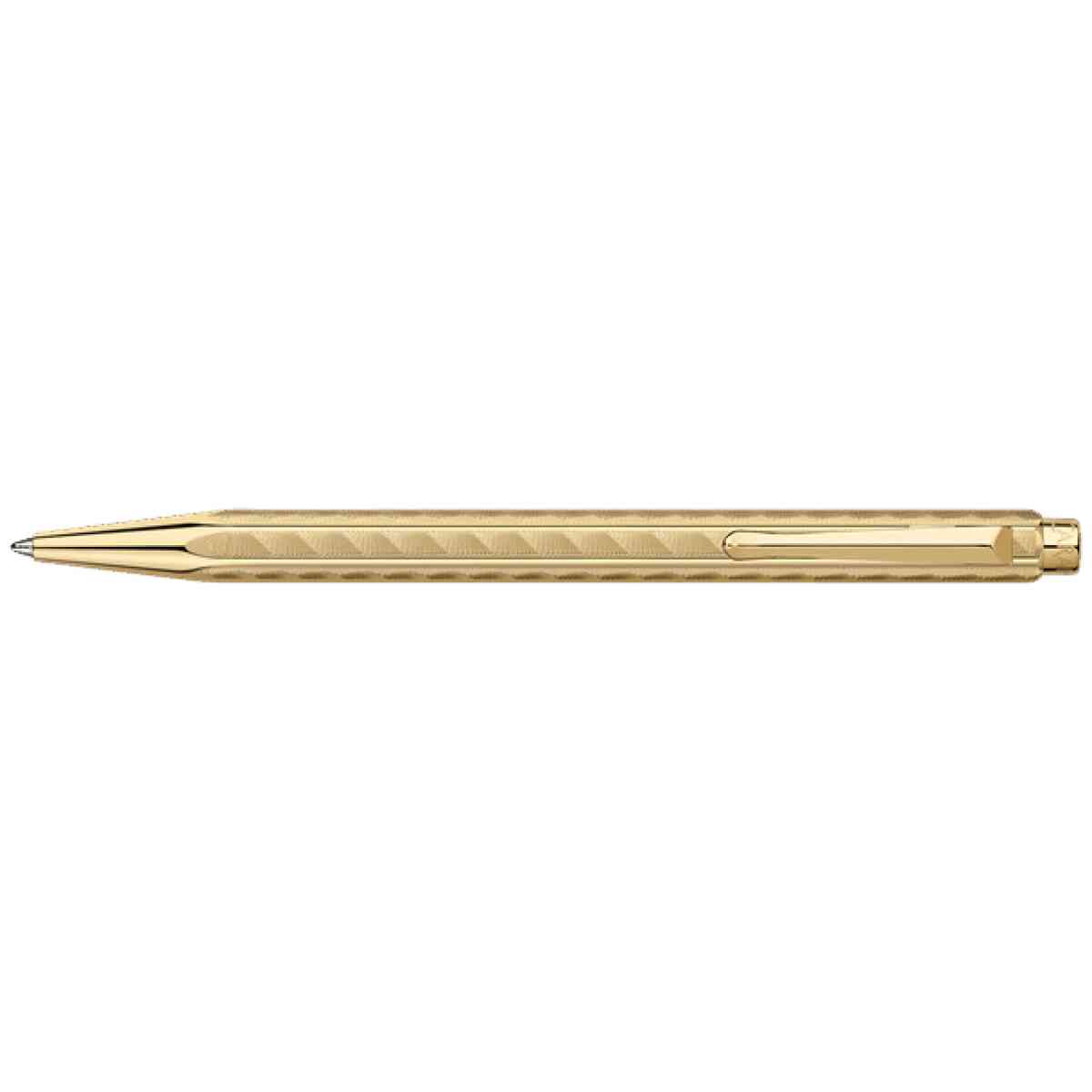 Caran d'Ache Colour Treasure Ecridor Sunlight Gift Set Ballpoint Pen & Leather Case (Limited Edition)