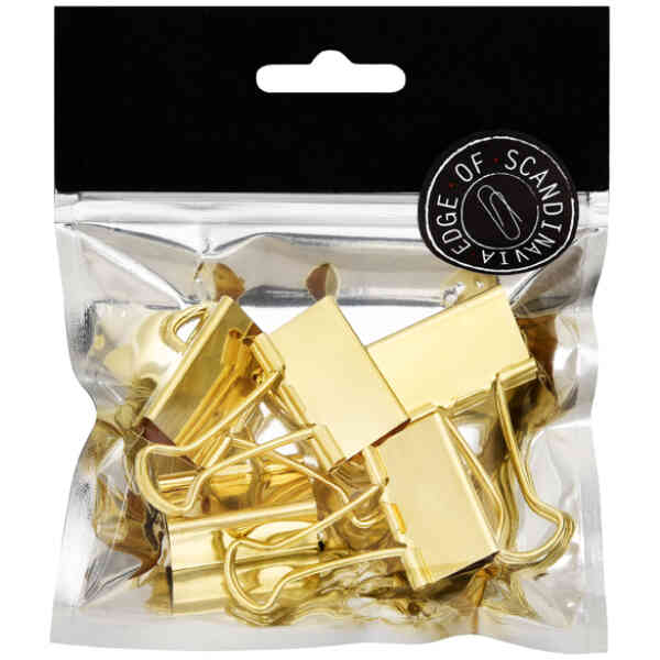 Edge of Scandinavia Pappersklämma 32mm 5st Guld