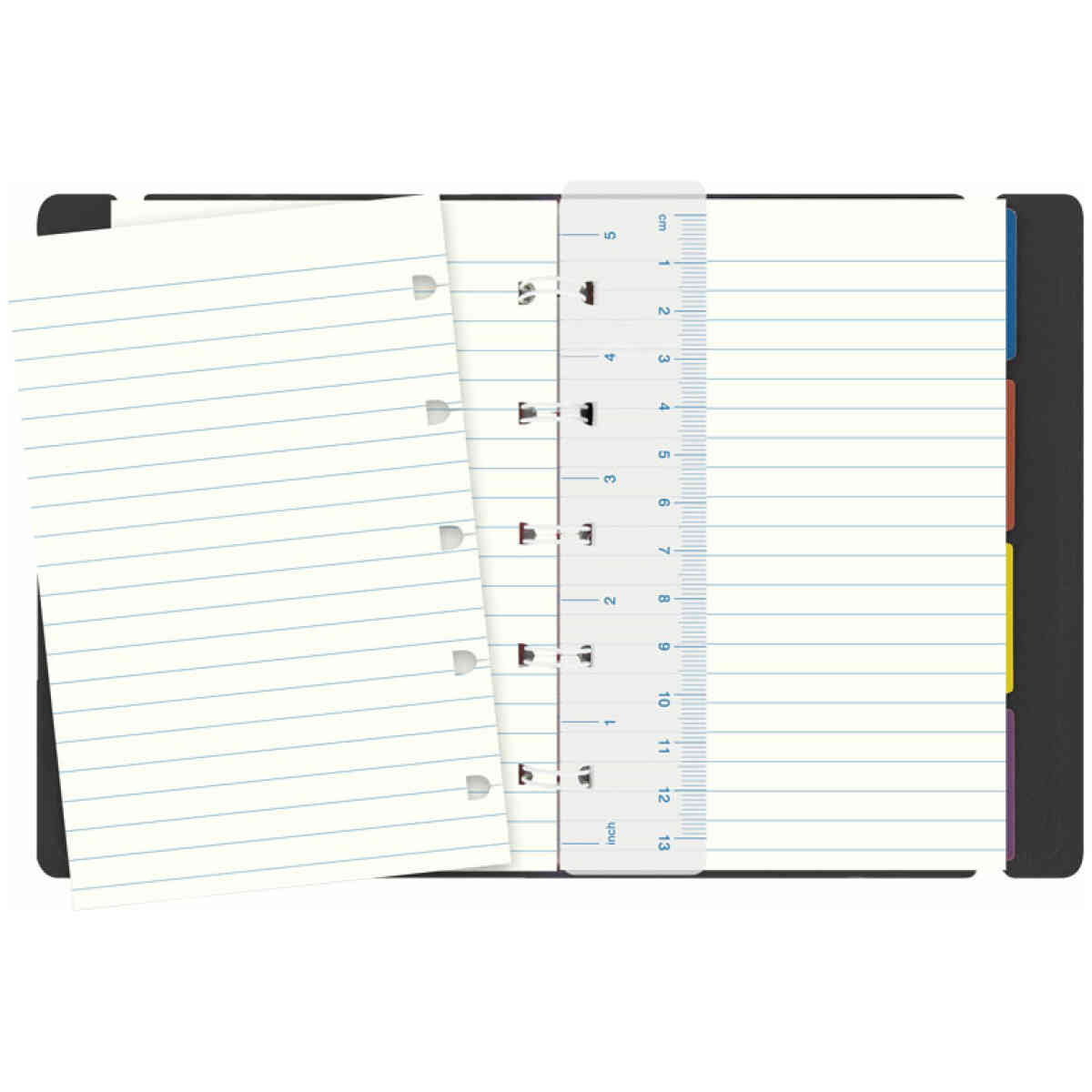 Filofax Anteckningsbok Pocket Linjerad Svart - Bild 2