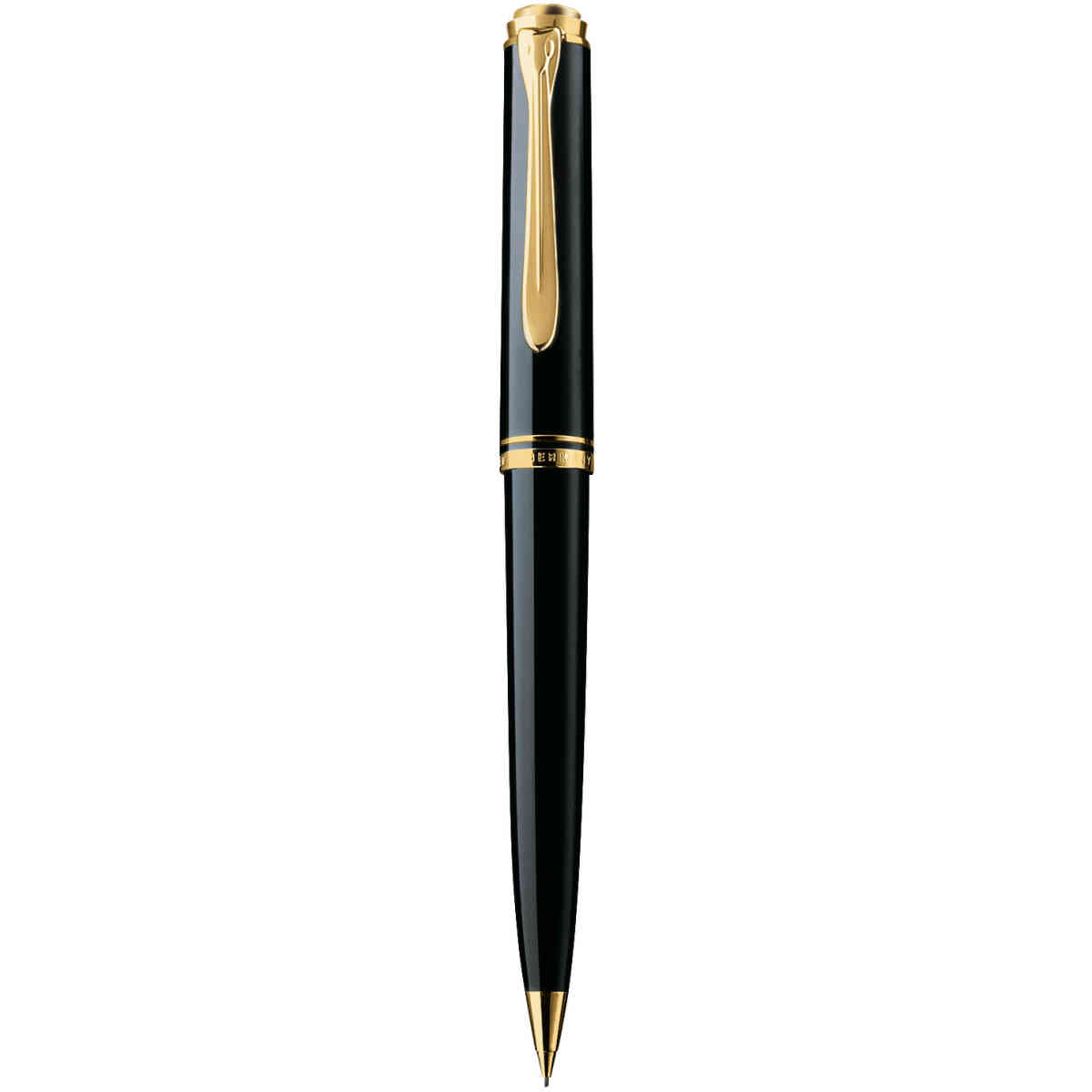 Pelikan D600 Souveraen black mechanical pencil with gold