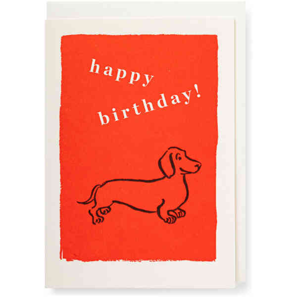 Birthday Sausage Dog