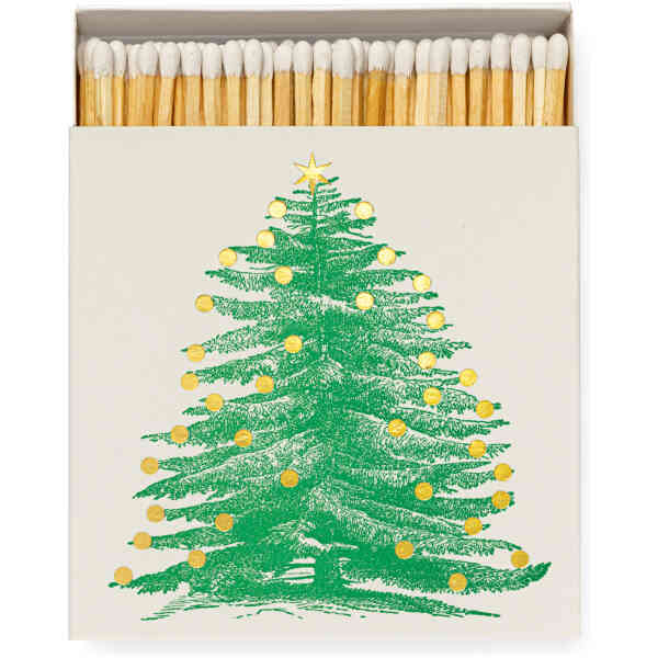 Christmas Tree Tändsticksask