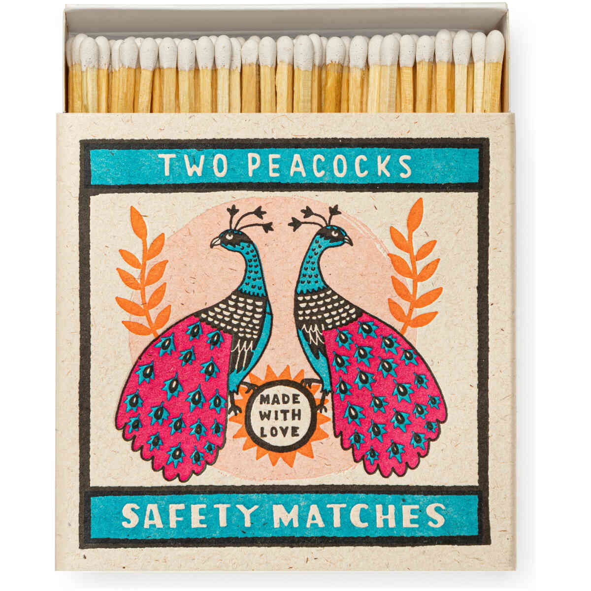 Two Peacocks