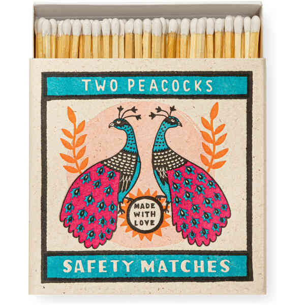 Two Peacocks