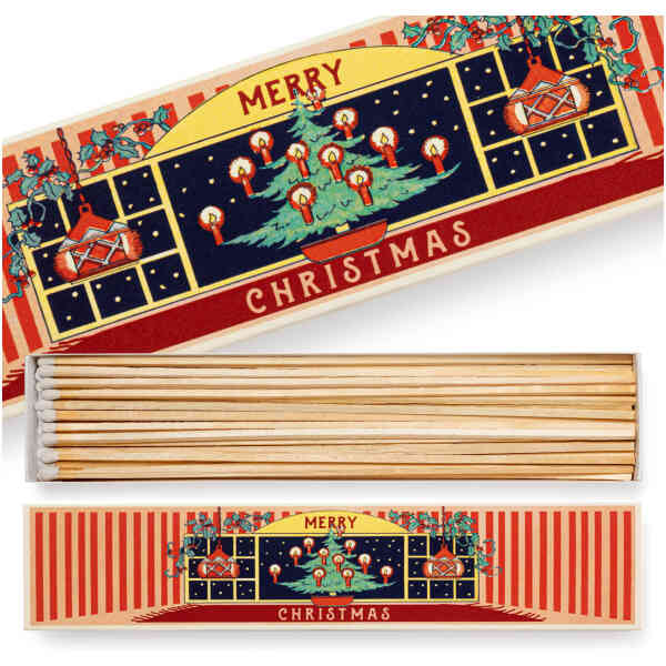 Christmas at Home Tändsticksask