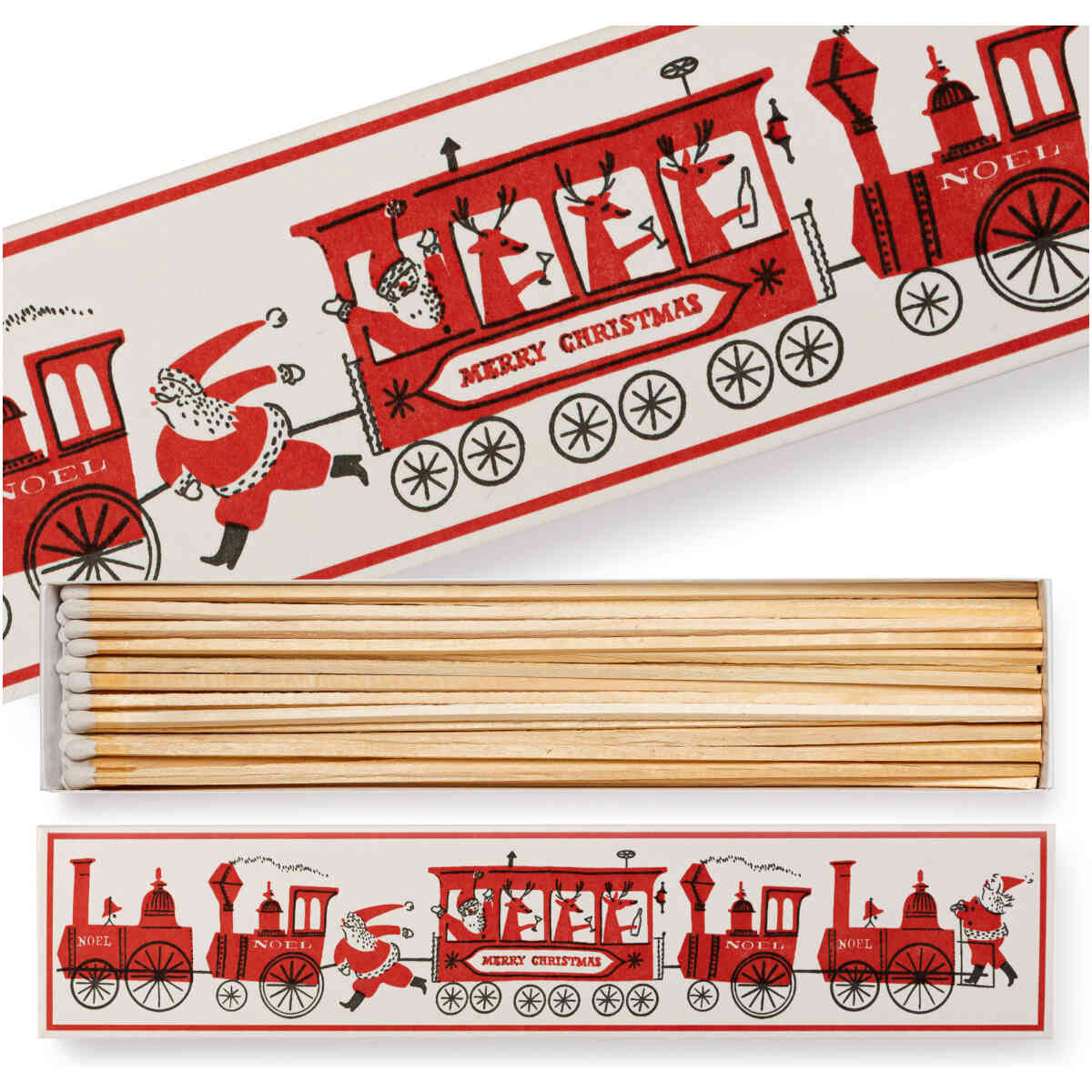 Santa Trains Tändsticksask