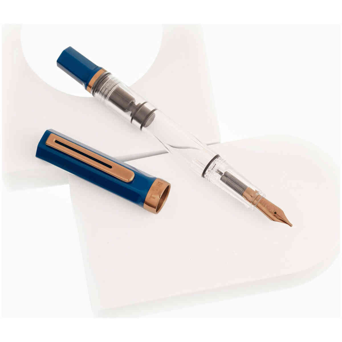 TWSBI ECO Indigo Blue W/ Bronze Fountain Pen